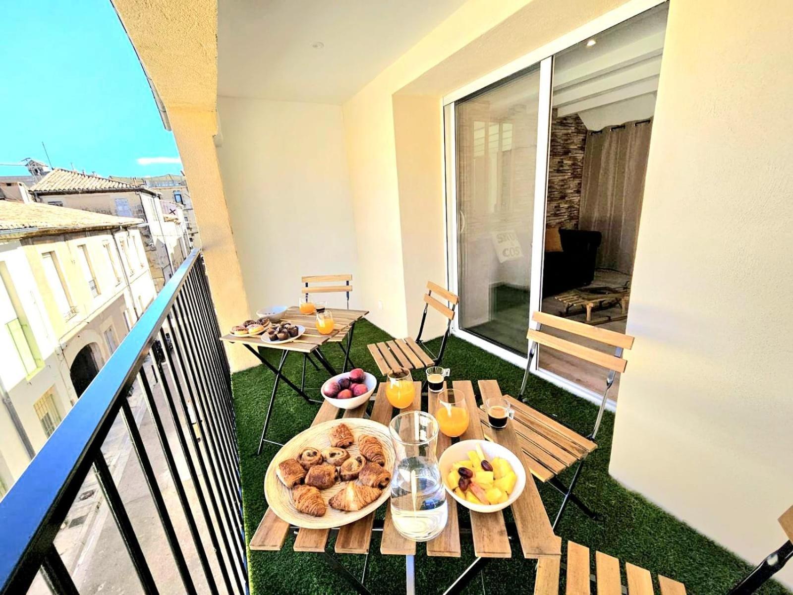 Apartment L'escale Cevenole - Terrasse Et Clim Nîmes